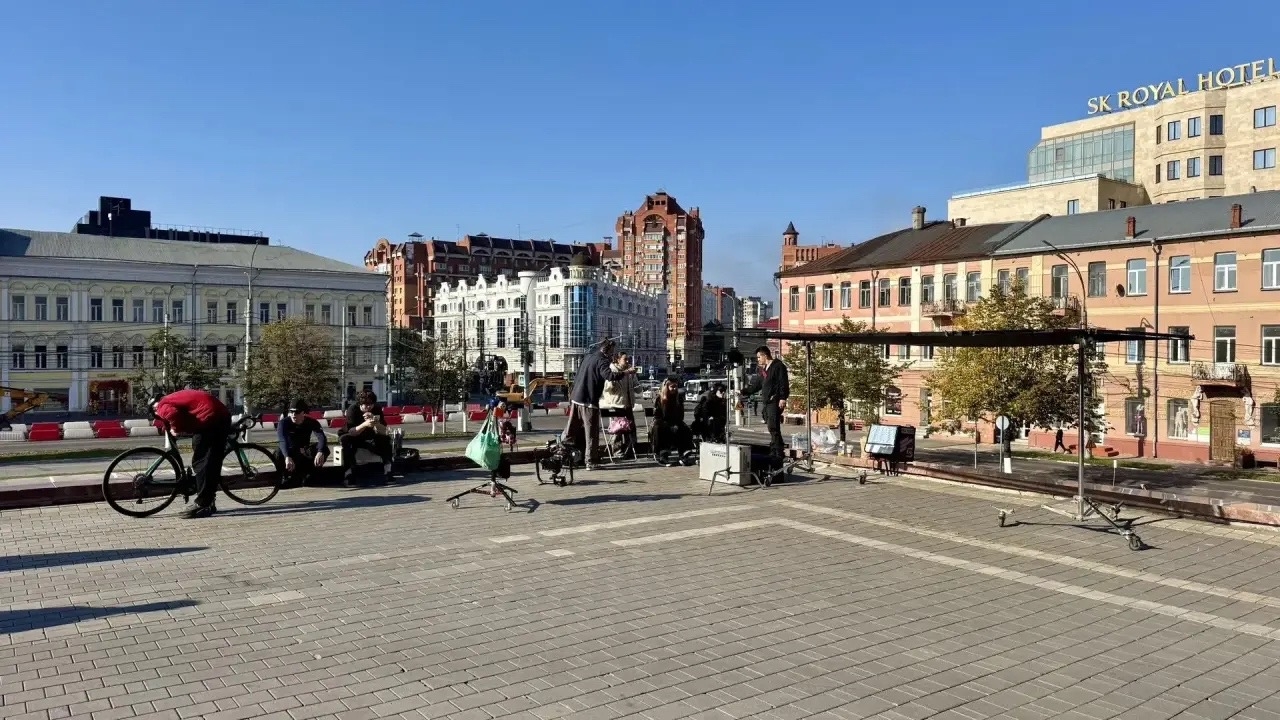 Велотрек в объективе: съемки имиджевого ролика в Туле - фото 476